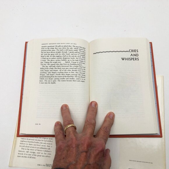 Adrift Seventy-six Days Lost At Sea HBDC Steven Callahan First Edition - Picture 11 of 11